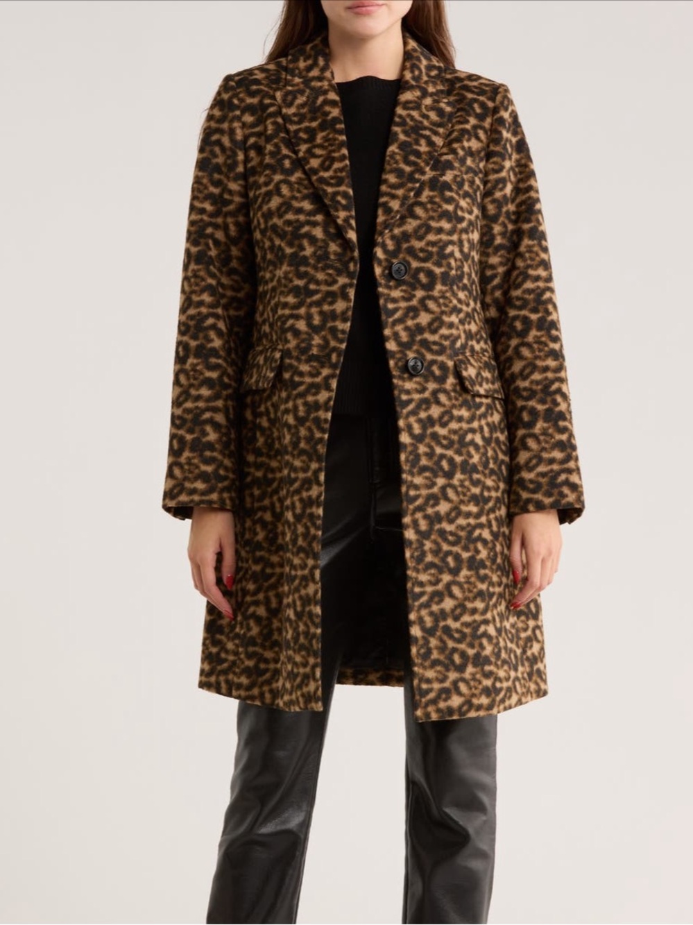 Michael Kors Cheetah Print Coat NWT
